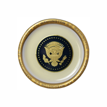 Load image into Gallery viewer, Ceramic Magnet White MIni Plate, 2.25&quot; Diameter, Panorama, Seals, Capitol, or White House