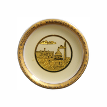 Load image into Gallery viewer, Ceramic Magnet White MIni Plate, 2.25&quot; Diameter, Panorama, Seals, Capitol, or White House