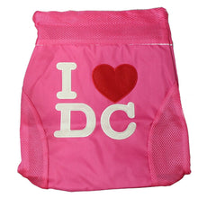 Load image into Gallery viewer, I Heart DC Drawstring Backpack, 17.75&quot; X 14.50&quot;