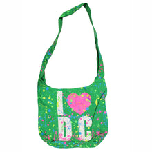 Load image into Gallery viewer, I Love DC Cross body Boho Bag 16&quot; X 34.5&quot;