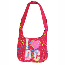 Load image into Gallery viewer, I Love DC Cross body Boho Bag 16&quot; X 34.5&quot;