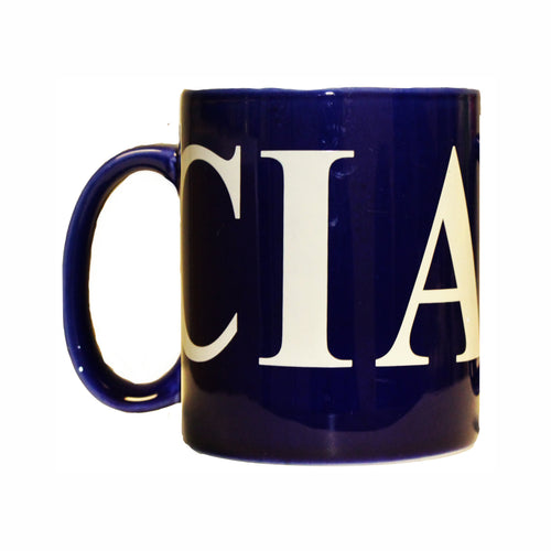 CIA Blue Coffee Mug 12 oz